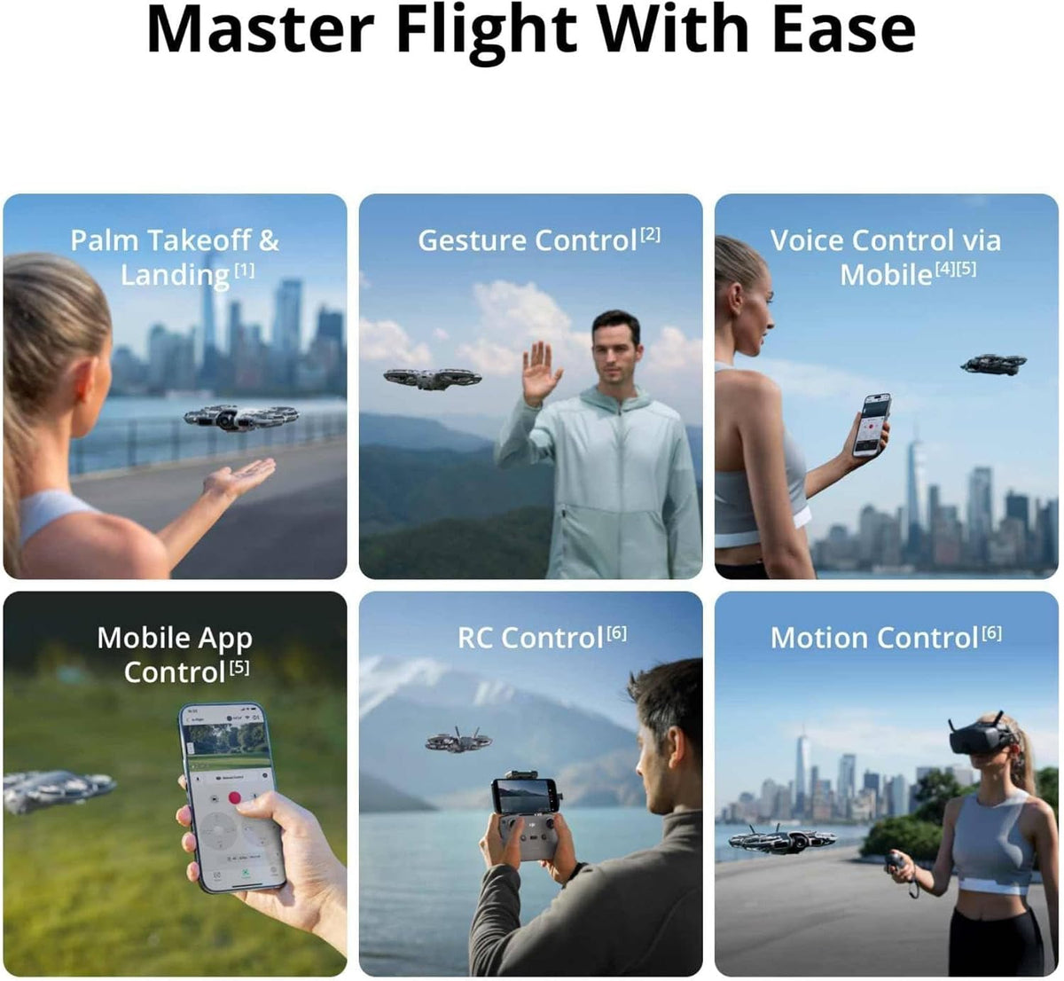 DJI Neo 2 Quadcopter Drone Fly More Combo with Camera and Controller