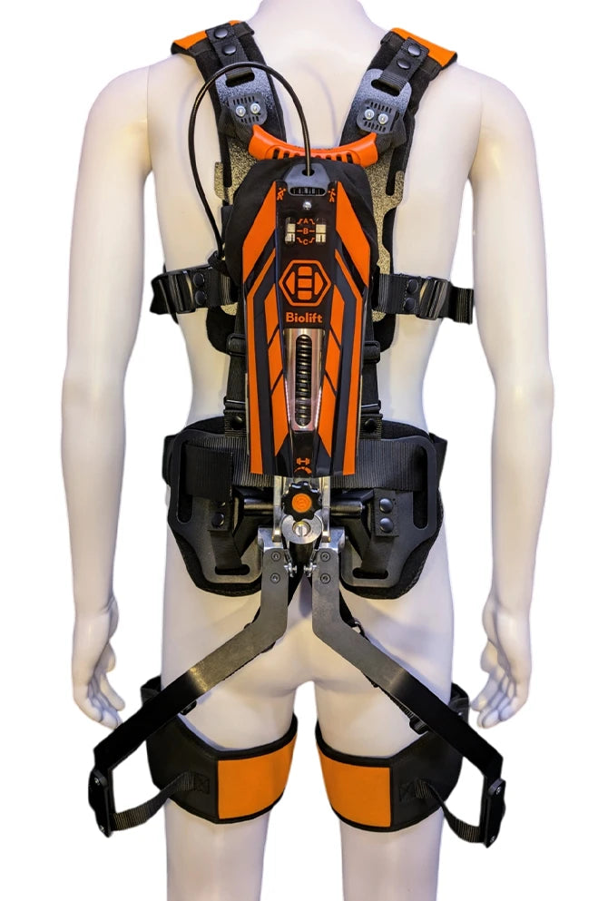 Biolift carbon back support exoskeleton